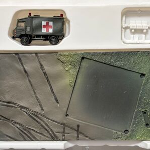 SoJ1/144 1トン半救急車 救護用エアドーム 日本沈没 D2計画編 トラック トミーテック JGSDF 装備大全 陸上自衛隊
