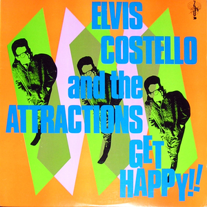 【LP】ELVIS COSTELLO and the ATTRACTIONS／GET HAPPY