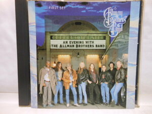 輸入盤　ザ　オールマン　ブラザーズ　バンド　　AN　EVENING　WITH　ALLMAN　BROTHERS　BAND，　First　Set