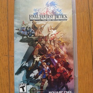 PSP北米版 ファイナルファンタジータクティクス 獅子戦争 北米版