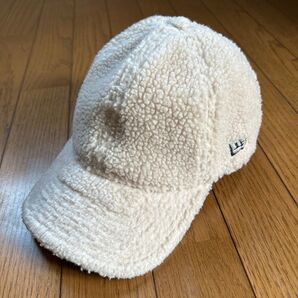 NEW ERA ニューエラ ボアキャップ ベージュもこもこ