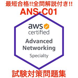 AWS Certified Advanced Networking - Specialty ANS-C01 試験対策問題集
