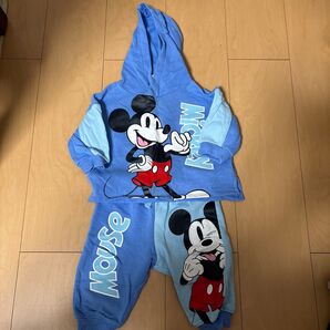 H&M ディズニースウェットプルパーカ パーカー Disney ミッキー サイズ70 4-6ヶ月 セット品
