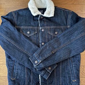美品 gap Gジャン デニムジャケット 裏ボア メンズXS