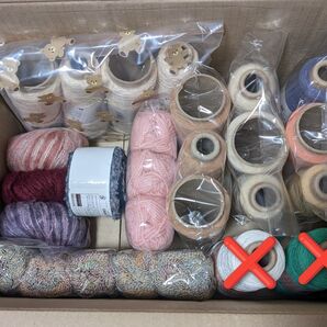 毛糸つめあわせセット ほぼ未使用♪
