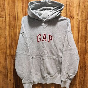 GAP ギャップ プルオーバーパーカー グレー スウェットパーカー パーカー