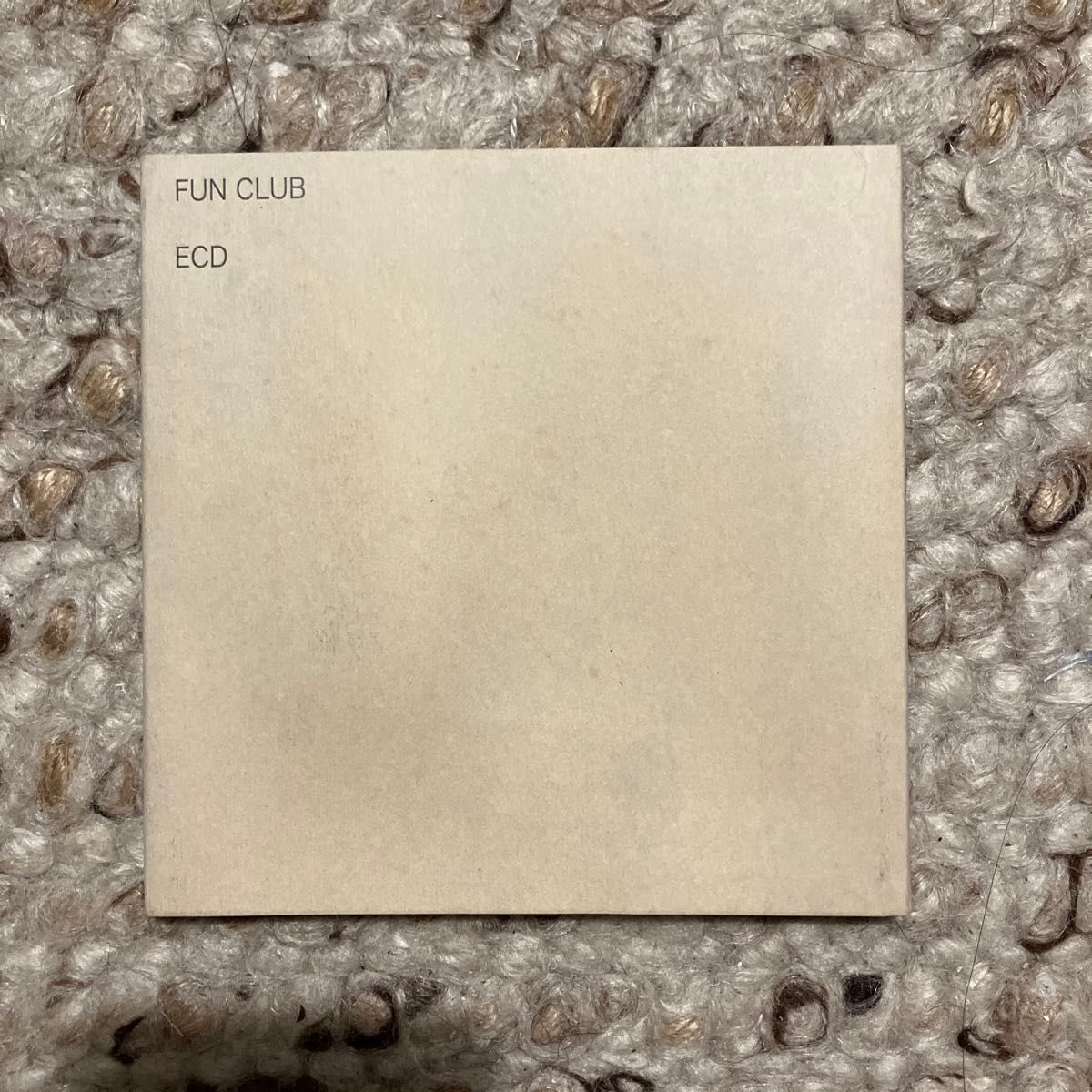 ECD「FUN CLUB」中古CD