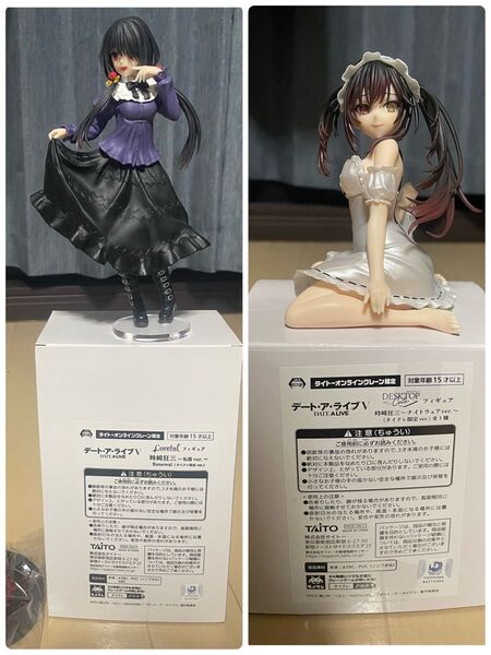 タイクレ限定 フィギュア デート・ア・ライブ V 時崎狂三 私服Ver. ナイトウェアver. 2点セット