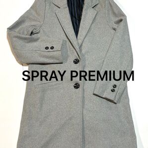 SPRAY PREMIUM スプレイプレミアム レディース チェスターコート