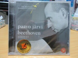 天15★SACD★新品未開封（Deadstock/Just New）★T.D.K.｜Paavo Jarvi（ヤルヴィ）｜beethoven symphony no.4/no.7｜ベートーヴェン