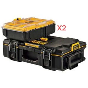 新品未開封 デウォルト DEWALT タフシステム2.0 ツールBOX 工具箱 3点セット