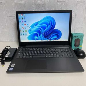 Windows11 オフィス2024年 SSD 256GB メモリ8GB 美品 レノボノートPC マウス付き