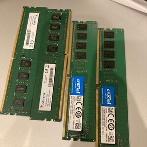 デスクトップ用メモリ DDR4 8GB×4 中古