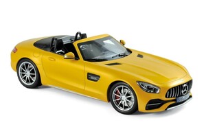 ■ノレブ 1/18 2017 メルセデスAMG GT C ロードスター イエローメタリック