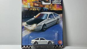 ホットウィール プレミアム トヨタ AE86 スプリンター トレノ ブールヴァード HW Premium TOYOTA AE86 SPRINTER TRUENO BOULVARD