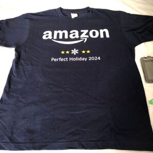 Amazon アマゾン 企業ロゴ 半袖 Tシャツ 男女兼用 M