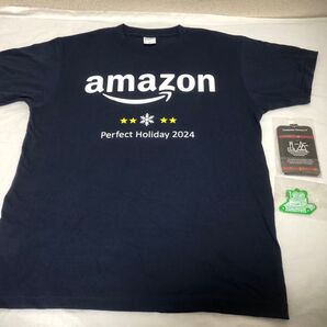 Amazon アマゾン 企業ロゴ 半袖 Tシャツ 男女兼用 M