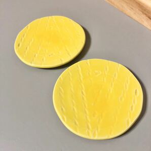 FELISSIMO フェリシモ　ビタミンカラー　イエロー　皿　夏　プレート　小皿