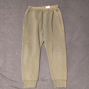【DEVILOCK】スウェットパンツ 裏起毛 110cm ダークグリーン ダークオリーブ カーキ ジョガーパンツ カジュアル
