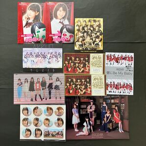 AKB48 プチプチシール、ポストカード、ミニクリアファイル2枚 前田敦子 大島優子 渡辺麻友 柏木由紀 板野友美 島崎遥香等