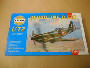 〔全国一律送料290円込〕1/72 SMER フランス デヴォアティーヌ D.520