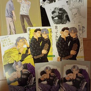 BL 特典のみ ゆくえ萌葱 ためしにコマンド言ってみた アニメイト コミコミスタジオ とらのあな 小冊子 リーフレット ペーパー