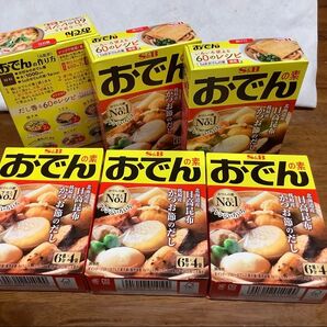 S &B食品 おでんの素 6箱