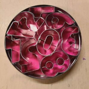 型抜き 抜型 クッキー型 製菓道具 数字