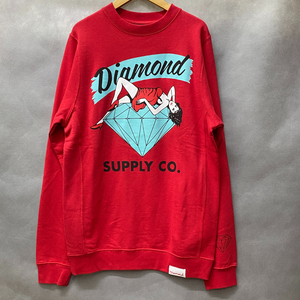 送料無料【S】Diamond Supply Co. 正規品 トレーナー crewneck ダイヤモンドサプライ ピスタグ付き LADY 