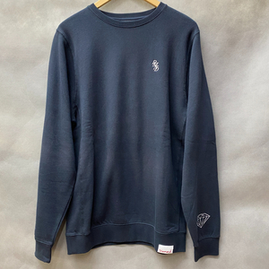 送料無料【M】Diamond Supply Co. 正規品 トレーナー crewneck ダイヤモンドサプライ ピスタグ付き ワンポイント DMND