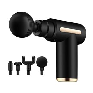 【最新LCD画面】筋膜リリースガン プロ仕様 6段階調整 強力振動 マッサージガン 小型軽量