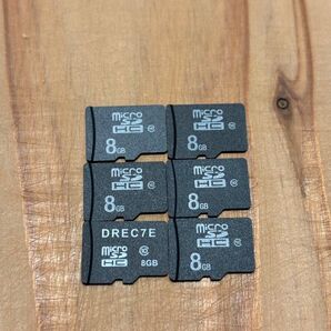 microSDカード8GB 6枚#890