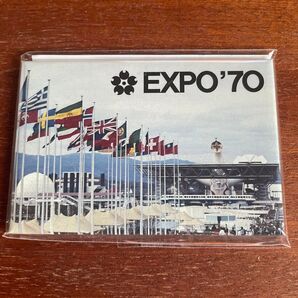 EXPO70 缶マグネット 大阪万博 EXPO70 当時物 万博