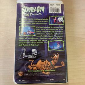 【長期保管品】英語版 ワーナーブラザーズ スクービードゥ ー VHS Warner Bros Scooby-Doo Meets the Boo Brothers ビデオテープの画像2