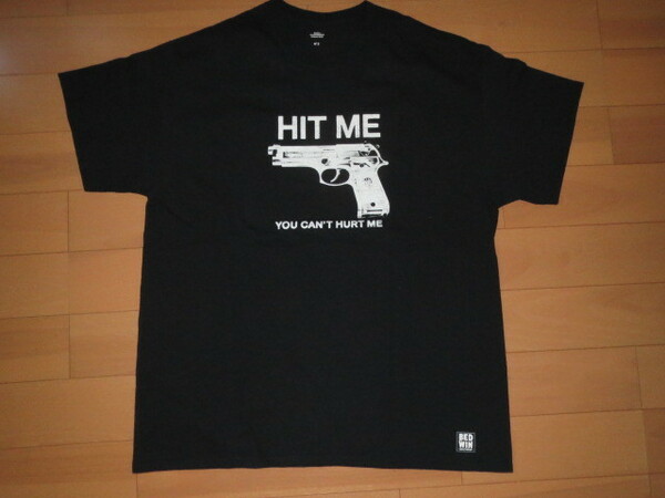 送料無料 BEDWIN & THE HEARTBREAKERS(ベドウィン) PRINT T “SCHLOSS” T Schloss Hit Me Tee BLACK サイズ5 XXL 2XL 正規品 とても美品