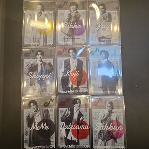 Snow Man ON クリアステッカー 全員セット 新品未開封