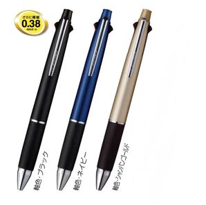 三菱鉛筆 ジェットストリーム 4&1 0.38mm シャンパン 1本