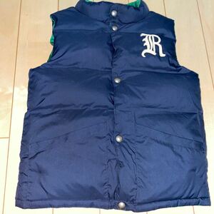  beautiful goods POLO RALPH LAUREN down vest reversible coat 130 child clothes the best down Ralph Lauren Ralf 