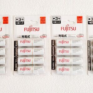 匿名配送 送料無料 富士通 充電式電池 単3形×16本 HR-3UTC(4B)