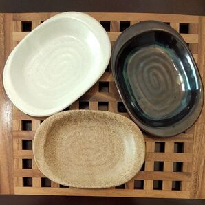 和食器 楕円形 陶器