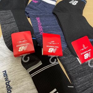 New balance ニューバランス ショートソックス6足 靴下23〜25cm