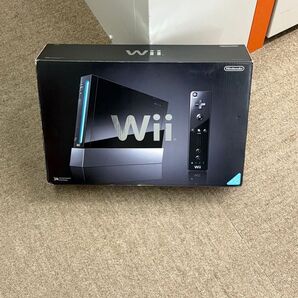 【新品未使用未開封】任天堂 Nintendo ニンテンドー Wii 本体 希少 ブラック