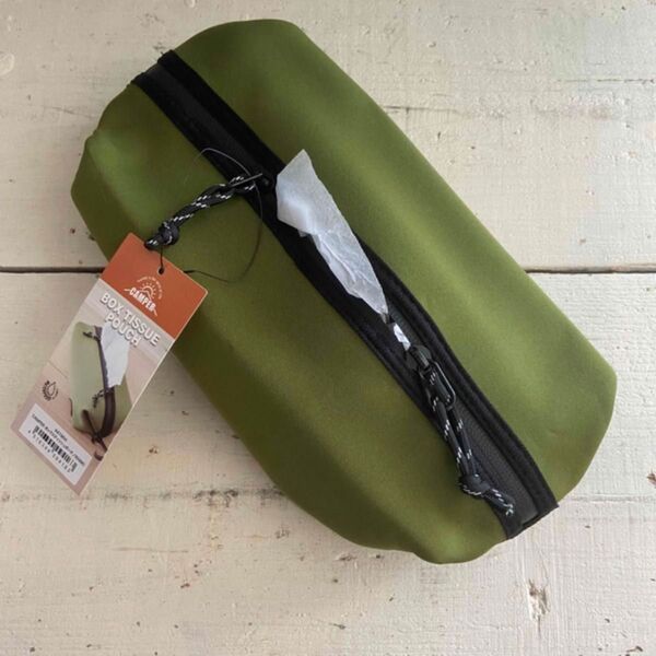 新品!アウトドア ウェットスーツ素材 ティッシュポーチ ティッシュケース キャンプ