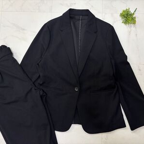 LL テーラードジャケット パンツ スーツ ルイルエブティック 黒