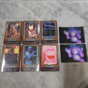 学校の怪談 カード 3D レンチキュラーカード セット テケテケ カバヤ レトロ