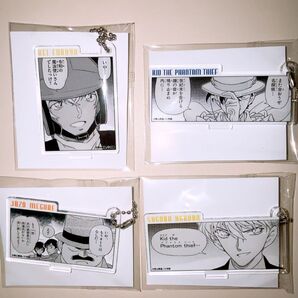 名探偵コナン 公式アプリ コナンランド アクリルキーホルダー 降谷零 安室透 目暮十三 怪盗キッド 黒羽快斗 白馬探