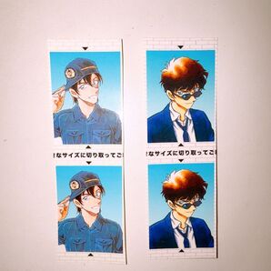 名探偵コナン 証明写真風ステッカー 萩原研二 松田陣平 警察学校組 ハロウィンの花嫁