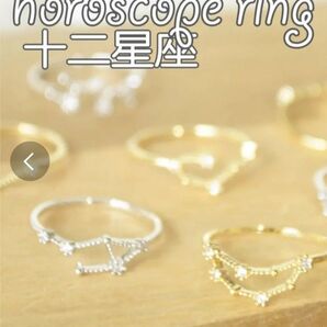 12星座 リング