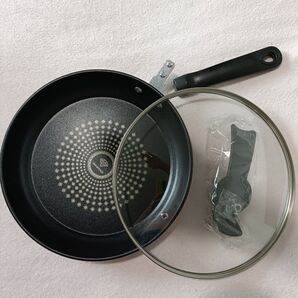 フライパン 蓋付き!! 24cm ガス. IH対応 ダイヤモンドコーティング加工 新品未使用!