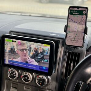 デリカD:5前期車用☆スマフォホルダーラック☆ランドリックジャパン☆LANDLIC JAPAN☆